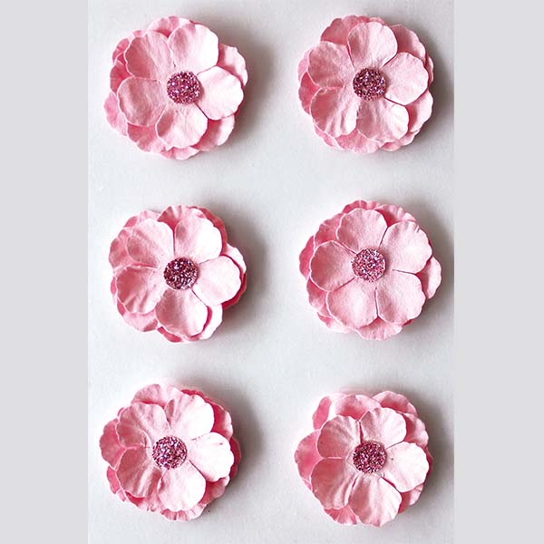 28818 Paper Flower Sticker
