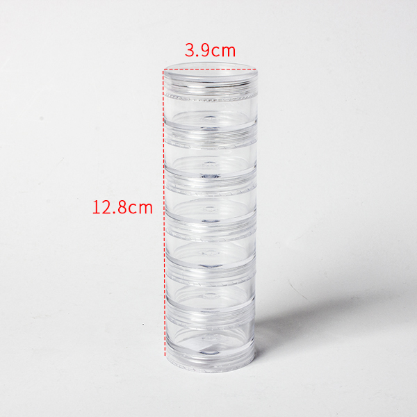21834 Stackable Boxes,40mm,6pieces