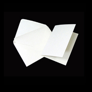 100 White Envelopes and Blank Cards