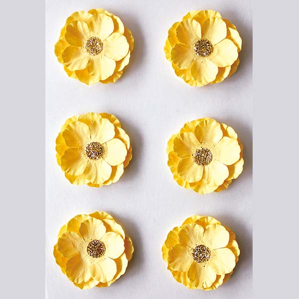 28818 Paper Flower Sticker
