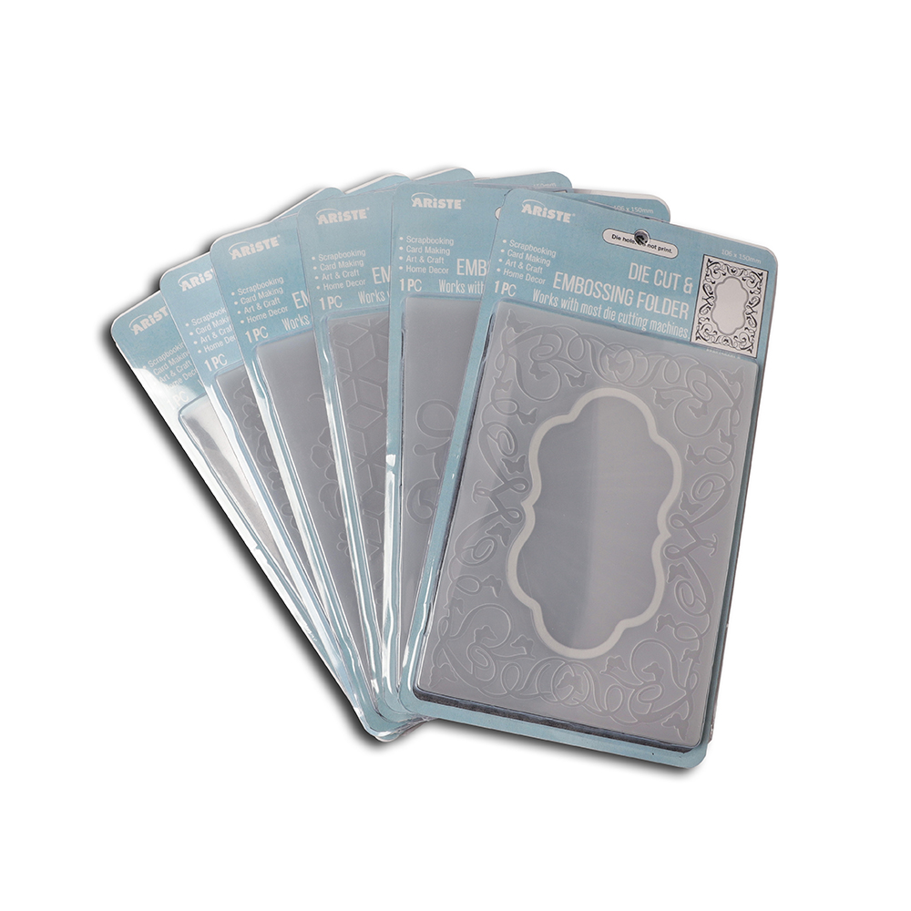 EF20170301-5 Scrapbook Dot Plastic Embossing Folder