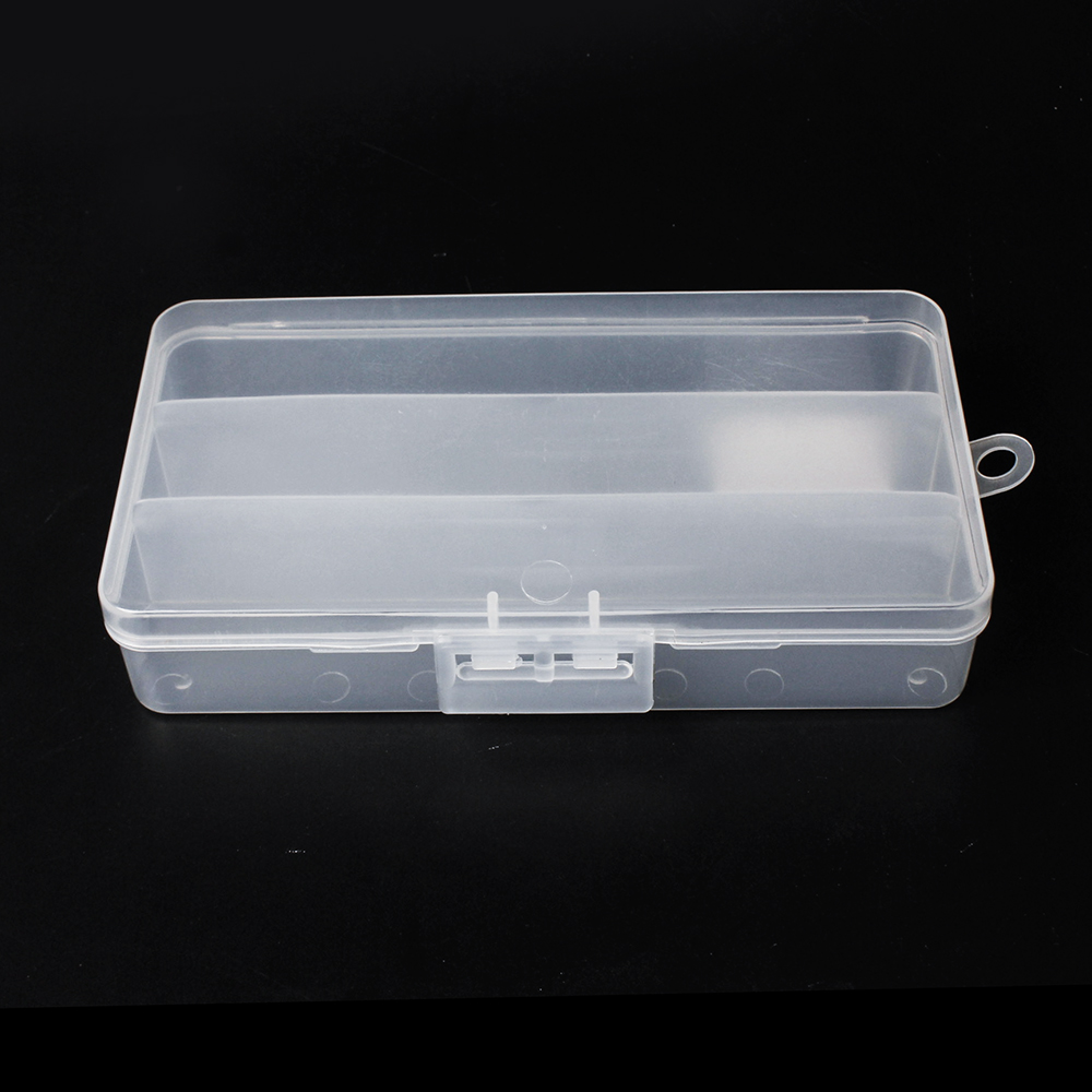 21860 Clear Hard Plastic Storage Box 
