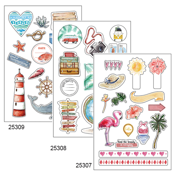 25301-25310 Stickers for Calender / Planner