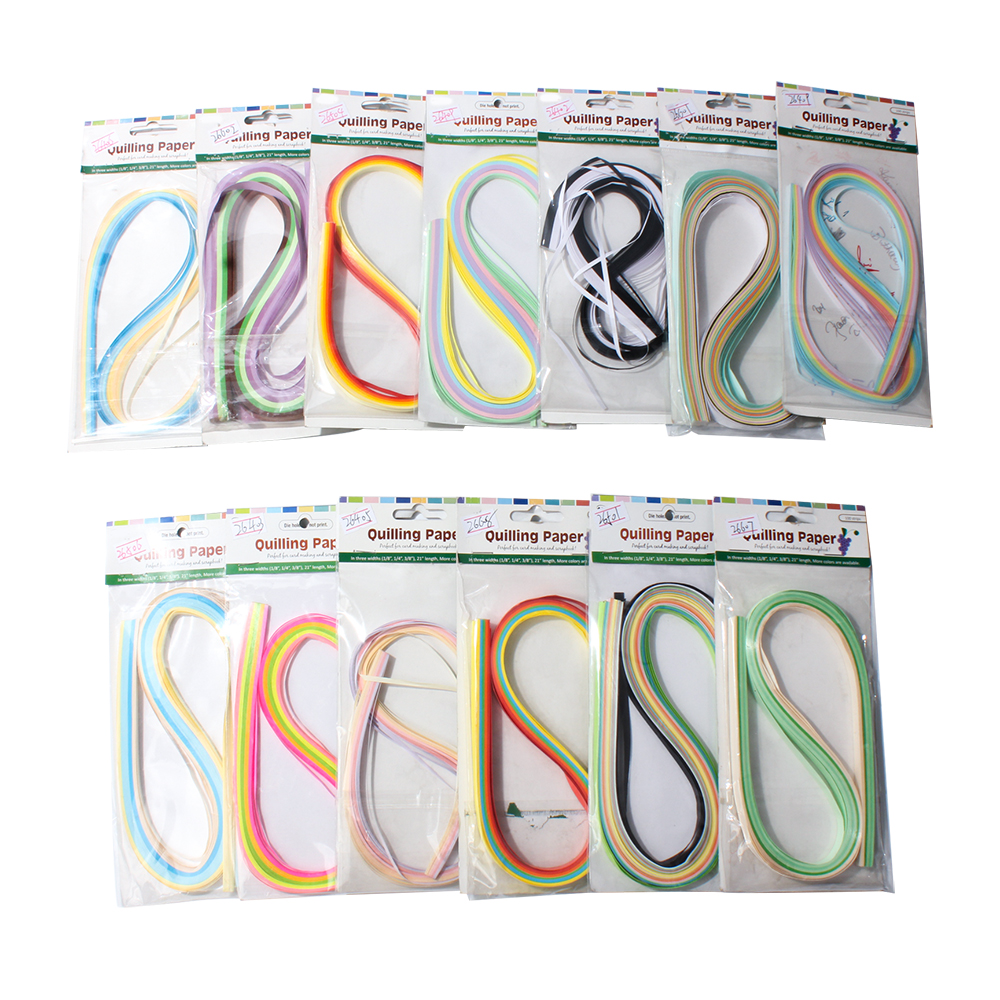 26607 Colors Quill Paper Quilling Kit