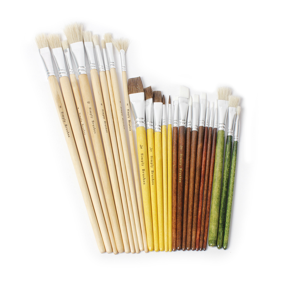 CN2033-6471 Mixed Value Watercolor Media Paint Brush
