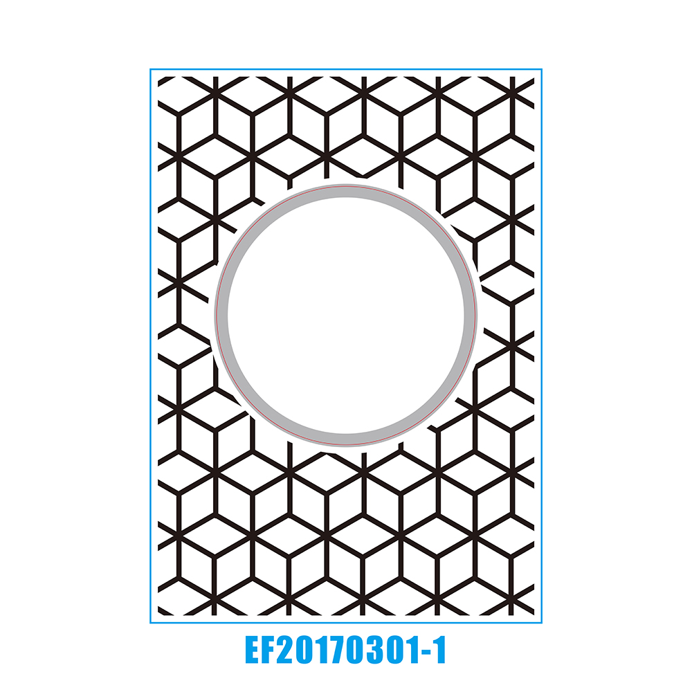 EF20170301-1 Plastic Template Craft Card Making Paper Cards Embossing Folder