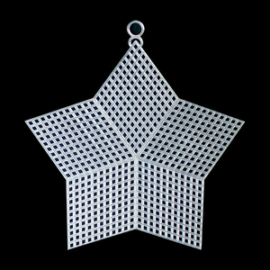 78124 PVC canvas star shape