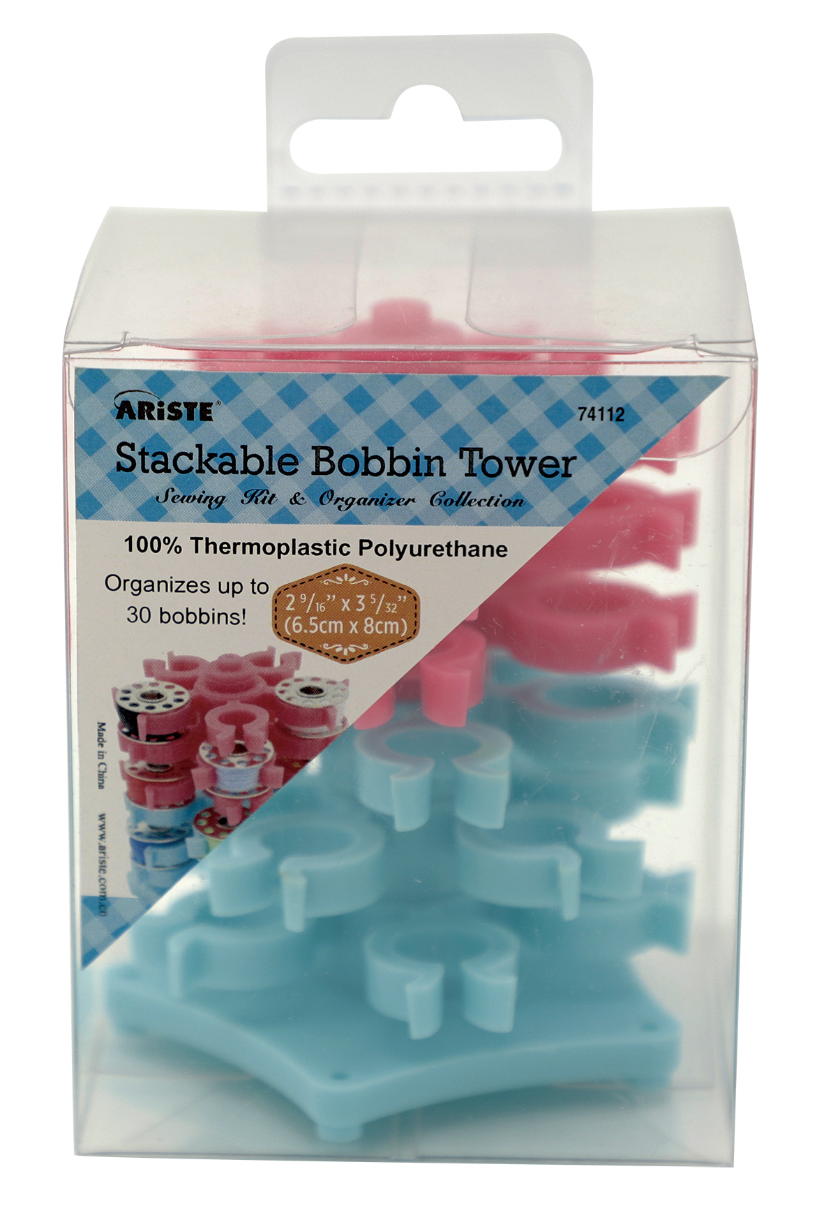 74112 stackable bobbin tower