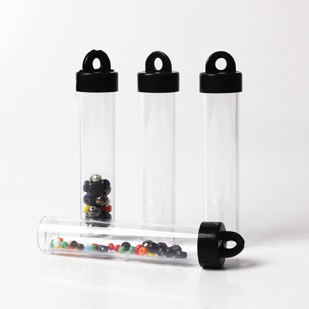 21895 4pcs acrylic storage box plastic storage tubes bead storage tubes