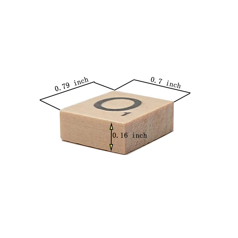 28482 Wooden scrabble tile letters